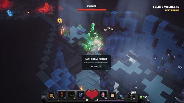 I actually DIED in Minecraft Dungeons?!?! смотреть онлайн