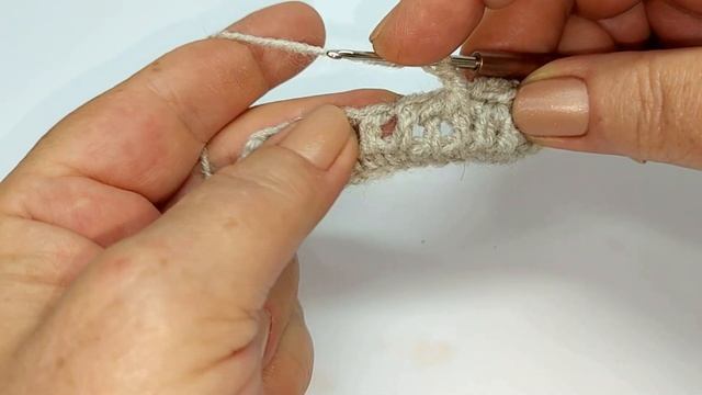 Объемный плотный узор крючком " Болгарский крест " смотреть онлайн