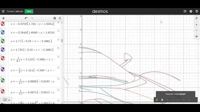 Ferrari LaFerrari Review on Desmos смотреть онлайн