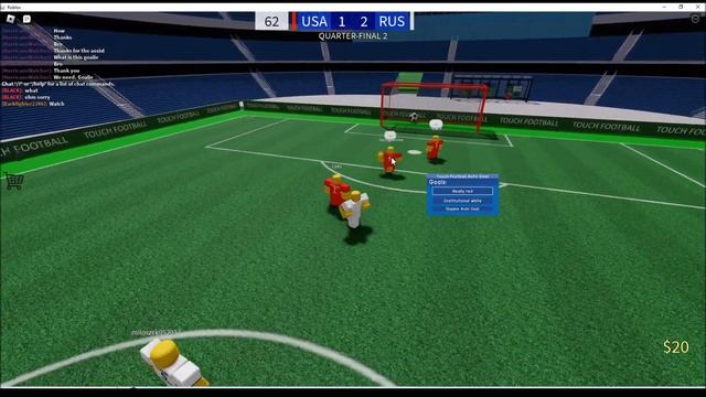 Roblox Touch Football Script (Auto Score 100%, AutoWin) смотреть онлайн