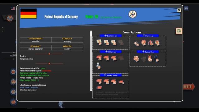 Cold War 2 - free browser-based Cold War strategy game - Intro and Review смотреть онлайн