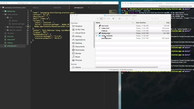 Packaging and Distributing Electron Desktop Apps смотреть онлайн