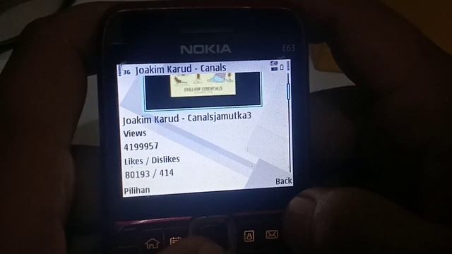 Cara Streaming Youtube menggunakan Aplikasi JTube di symbian | Symbian Os Nokia E63 смотреть онлайн