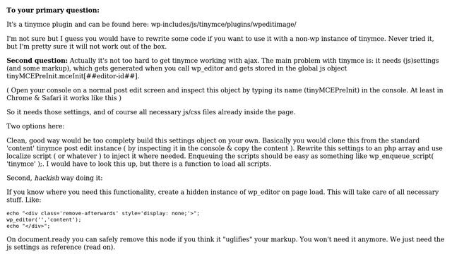 Wordpress: How to make image in TinyMCE clickable? смотреть онлайн