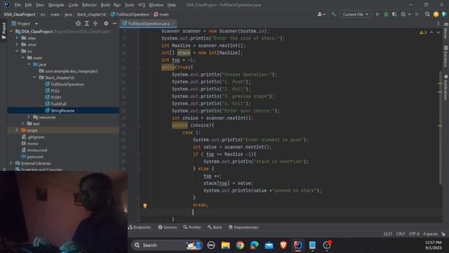 Learn DSA With Java- Day 3 (Stack Overflow and Underflow) смотреть онлайн