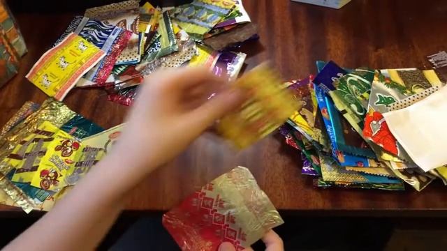 Новогодняя коллекция фантиков от конфеток 2020 смотреть онлайн