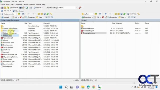 WinSCP FTP Client Overview смотреть онлайн