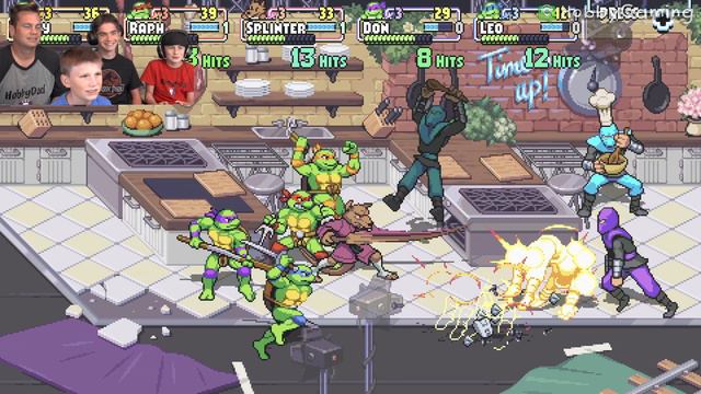 Teenage Mutant Ninja Turtles Shredder's Revenge Part 1 on HobbyGaming смотреть онлайн