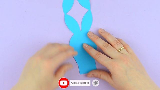 Кролик из бумаги легко и просто | Простые поделки из бумаги смотреть онлайн