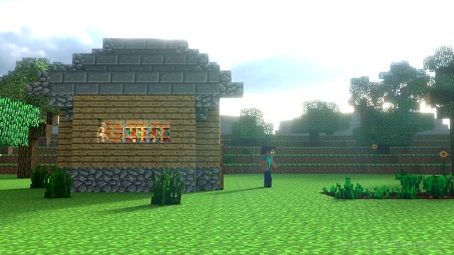 ♫"Steve's Life" - Minecraft Animation (Minecraft Song Parody) смотреть онлайн