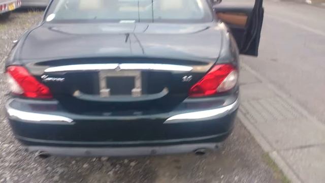 Видео-тест автомобиля Jaguar X-Type (SAJKC51L12WC21133 2001г) смотреть онлайн