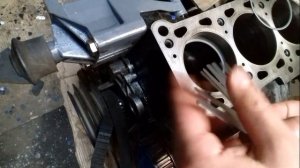 Ремонт двигателя ауди Часть 11 Как установить поршневые кольца