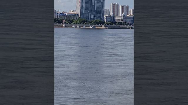 граница России с Китаем, г.Благовещенск, река Амур смотреть онлайн