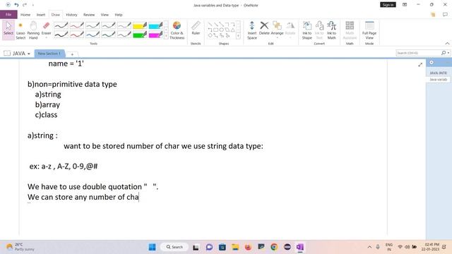 Java variables and Data-type смотреть онлайн
