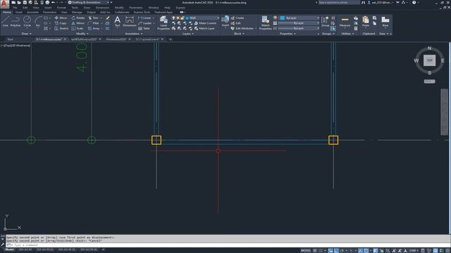 AutoCAD 2020 บทที่ 9.1 การเขียนแบบโครงสร้างและสถาปัตย์ смотреть онлайн