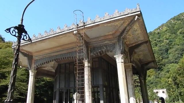 Абхазия Новый Афон. Старый жд. вокзал смотреть онлайн
