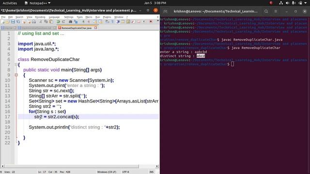 remove duplicate char from string java смотреть онлайн