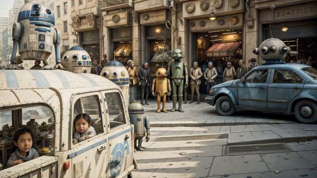 4k Star Wars Surreal AI Generated Video