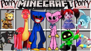 Мод на все сумасшедшие игрушки POPPY PLAYTIME в МАЙНКРАФТ ! MOD in MINECRAFT PE