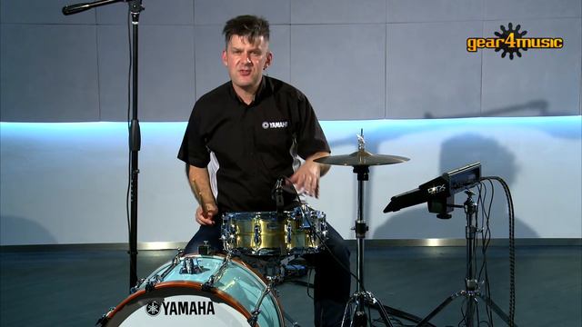 Yamaha DT50K Single Piezo Acoustic Drum Triggers Demo смотреть онлайн