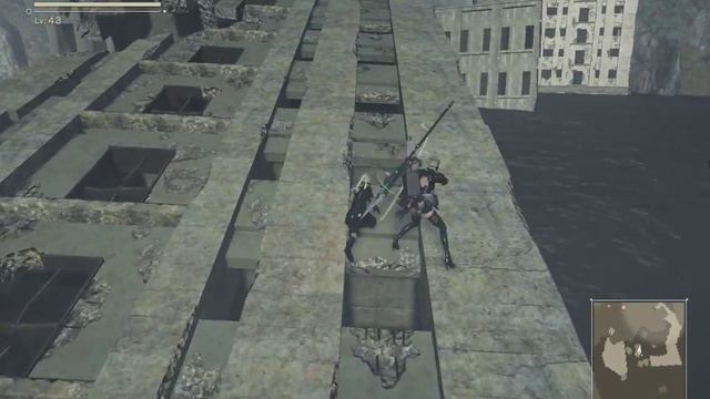 Nier Automata Flooded city rage chest смотреть онлайн