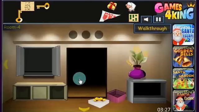 G4K Christmas House Escape Game Walkthrough смотреть онлайн