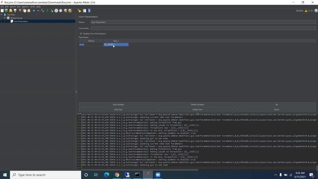 Add User Parameters, then use UUID Function to generate GUID in JMeter. смотреть онлайн