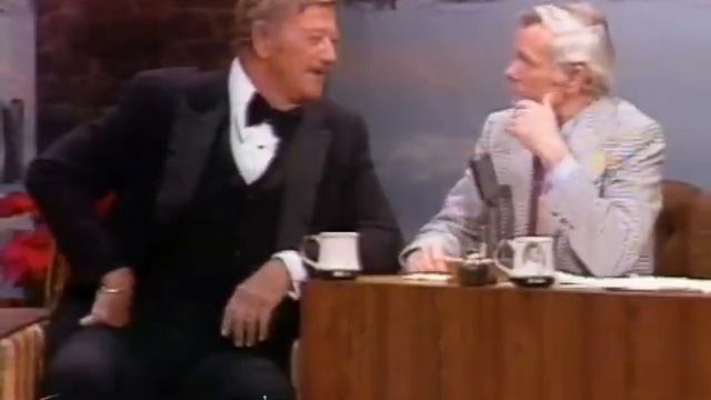 John Wayne Makes a Surprise Walk-On Appearance | Carson Tonight Show смотреть онлайн