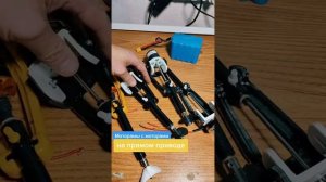 Моторама с мотором на прямом приводе для прикормочного кораблика. 3d model