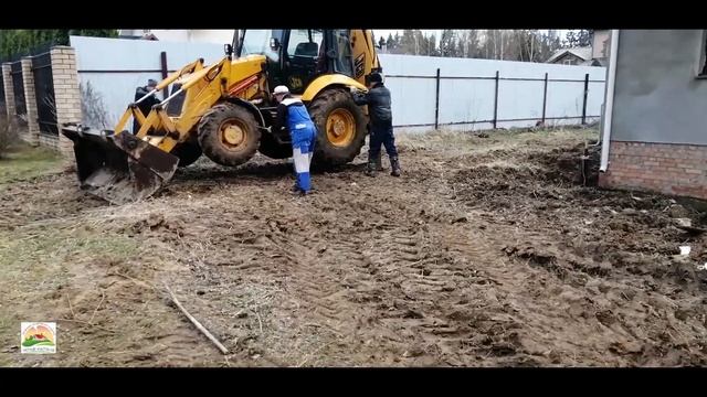 Расчистка заросшего участка 18соток, 1 этап работ. смотреть онлайн