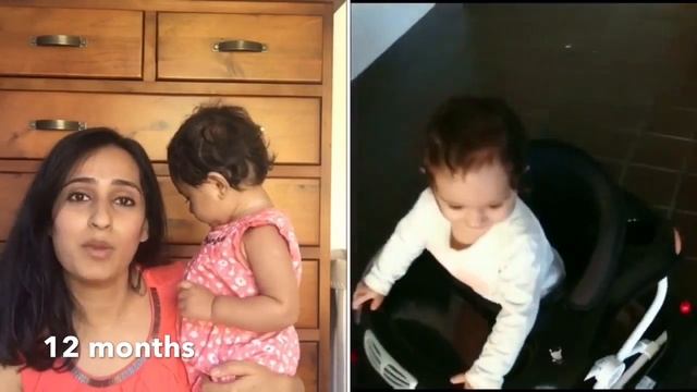 Stages of Walking for a late crawler & walker | Baby's first steps смотреть онлайн
