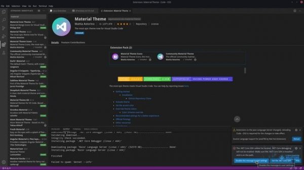VS Code Install | On Linux | Manjaro | Fully Customize |