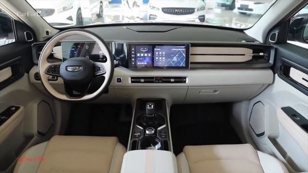 Новый Джили Айкон шоколад.Обзор.Интерьер.Цены.2023 Geely ICON chocolate.Review.Specs.Interior.Price