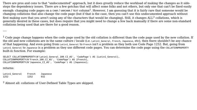 Databases: Making collations uniform across multiple SQL Server 2008 databases (2 Solutions!!) смотреть онлайн