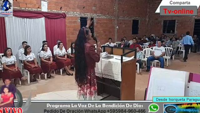 JOVEN BENARDINA ROMERO canta en el primer Congreso de los Jóvenes Remanente Ungido смотреть онлайн