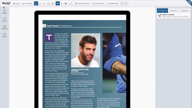 PDF Magazine to HTML Conversion Example смотреть онлайн