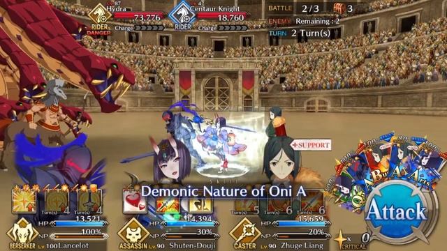 FGO Nerofest Main Event Petal Node 3T Setup смотреть онлайн