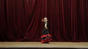 Детский испанский танец "Кармен" . Васильева Софья 6 лет