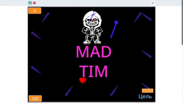 Hyper dust sans 2 player on Scratch смотреть онлайн