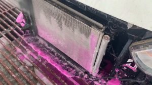 Промывка радиатора Кондиционера без снятия на Hyundai Solaris