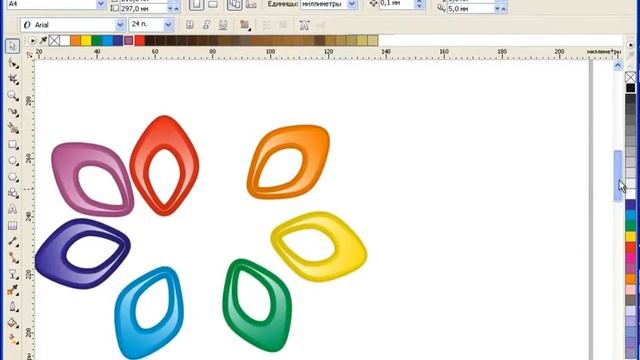 Уроки CorelDRAW: распылитель с прозрачностью смотреть онлайн