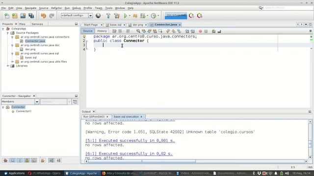 Java SE 0255 JDBC connector смотреть онлайн