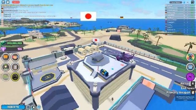 показываю Railgun в Military Tycoon (Roblox) смотреть онлайн
