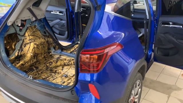 Шумоизоляция Kia Seltos - RealZvuk.ru смотреть онлайн