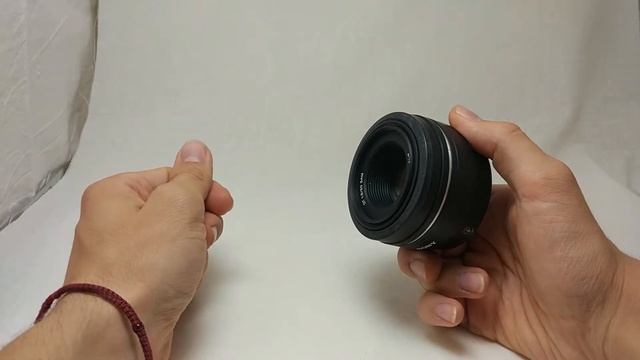 Объектив Sony F 1.8 50 мм (портретник, полтиник) смотреть онлайн
