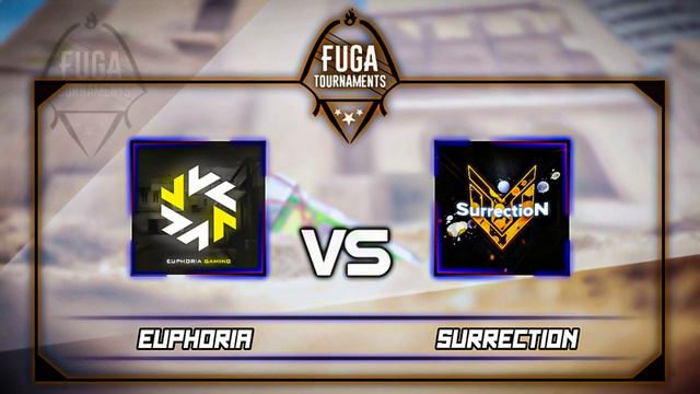 Surrection & Euphoria/ Pro League/ FugaTournament. 1/16 Тура. Standoff2 смотреть онлайн