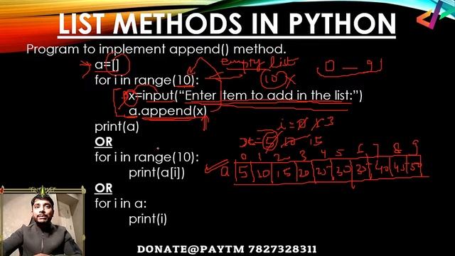 Python List Programming Exercise - In Hindi смотреть онлайн