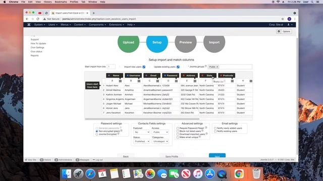 2 mins task: Import Joomla users from Excel/CSV file (+Contacts) смотреть онлайн