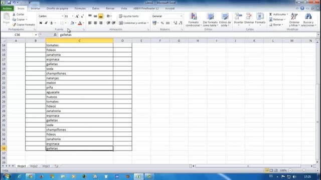 7º Lista de Productos en Excel 2010 смотреть онлайн