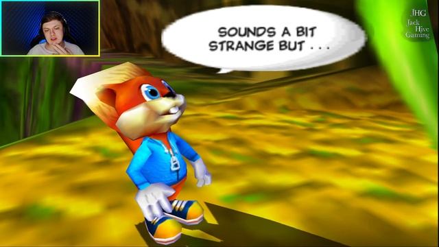 ЩЕКОЧЕМ ПОДСОЛНУХ И ПРОДОЛЖАЕМ ПРИКЛЮЧЕНИЕ! - Прохождение Conkers Bad Fur Day №3 смотреть онлайн